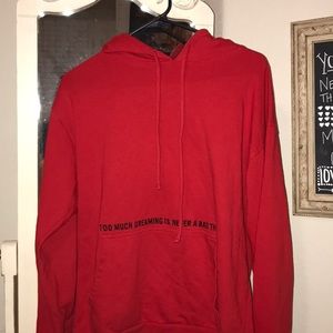 Red forever 21  hoodie